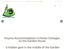 Tablet Screenshot of forestedge.co.za